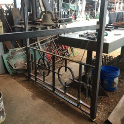 Reclaimed Art Deco Iron Bed - Products