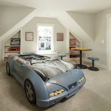 Attic boys bedroom