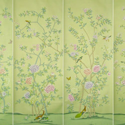 Hand painted Chinoiserie wallpaper - Products