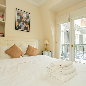 Charm of Parisian architecture through its windows