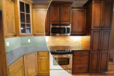 Kitchen Cabinet Color Change/Shift