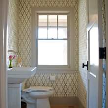powder room wallpaper
