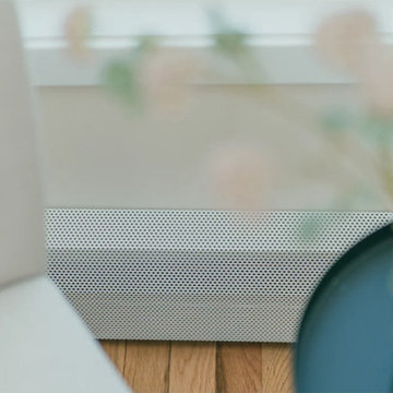 Seamless & Sustainable: Baseboard Heater Makeover by @thefivefoottraveler