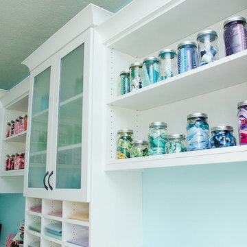 A Place for Everything - A Colorful Craft Room