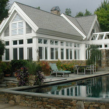 semi above ground pools