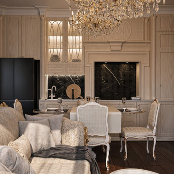 Classic Style Apartment — Akvatoria Residential Complex
