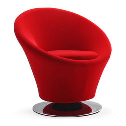 K&D - Mars Occasional Swivel Chair - Armchairs And Accent Chairs