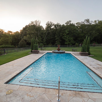 Gunite Pool and Fountains
