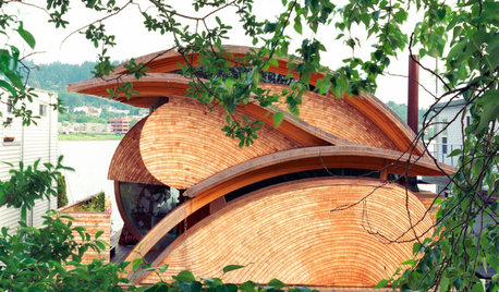 Houzz Tour: A Unique Circular Floating Home With Star Status