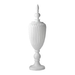 White Accordion Container Large | Pulp Home - Home Decor