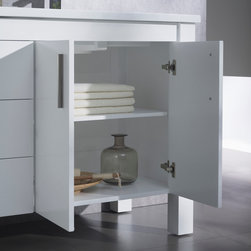 Bathroom Vanities with Solid Surface Top - Bathroom Vanities And Sink Consoles