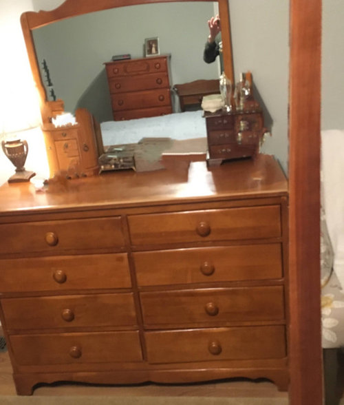 updated maple dressers