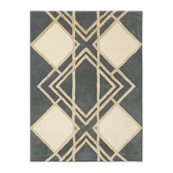 Deco Diamond Wool Rug - Products