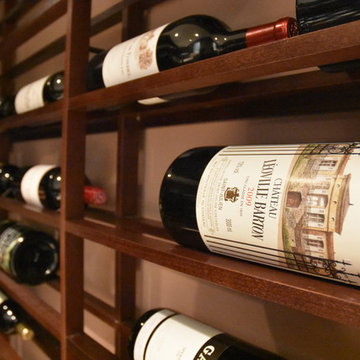 Manhattan Beach, Los Angeles Glass front Custom Wine Cellar Luxury Wine Room