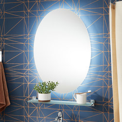 FAHLMAN OVAL LED LIGHTED MIRROR - Bathroom Mirrors