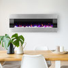 54-Inch Wall-Mount Electric Fireplace