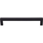 Top Knobs - Top Knobs  -  Square Bar Pull 6 5/16" (c-c) - Flat Black - Top Knobs  -  Square Bar Pull 6 5/16" (c-c) - Flat Black