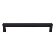 Top Knobs  -  Square Bar Pull 6 5/16" (c-c) - Flat Black