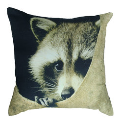 Raccoon Pillow - Decorative Pillows