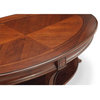 Magnussen Winslet Round Accent End Table in Cherry