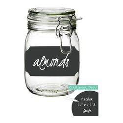 Large Chalkboard Label Stickers - Wall Decals