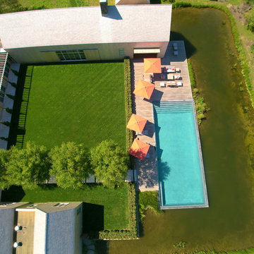 Infinity Edge, Negative Edge, Vanishing Edge and Rimless Pools