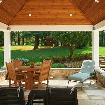 Backyard Patio & Pavilion Perfection in Wyckoff, NJ