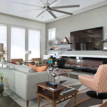 Living Room in Modern Urban Home