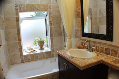 bathroom staging