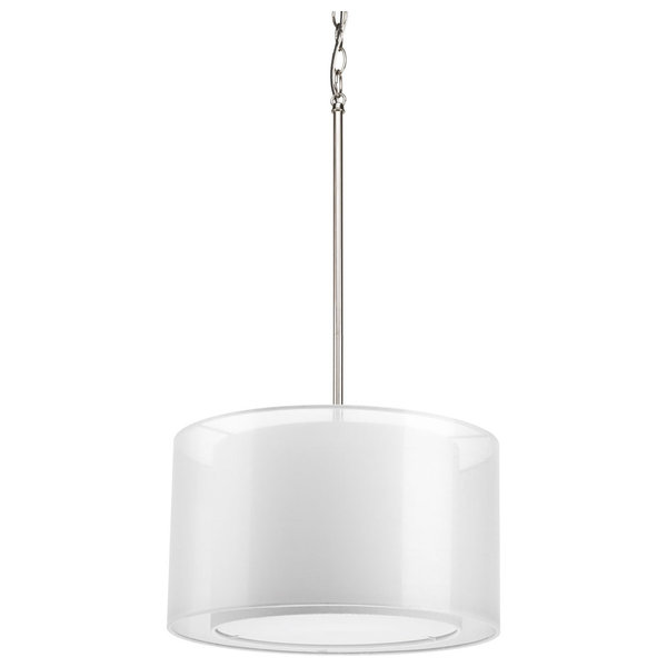 Progress Lighting P400025 104 Evoke Five Light Chandelier, Polished Nickel Progress Lighting P400025 104 Evoke Five Light Chandelier, Polished Nickel