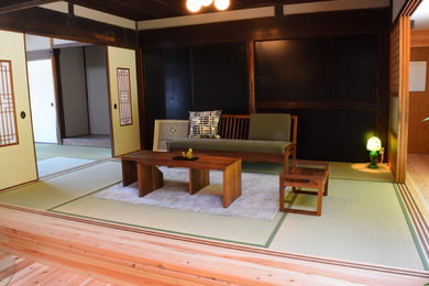 Design ideas for an asian home design in Osaka.