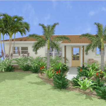 A Botanical Garden Front Yard Oasis