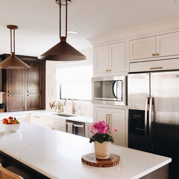 Open Concept Kitchen Remodel with Expanded Island + Natural Light