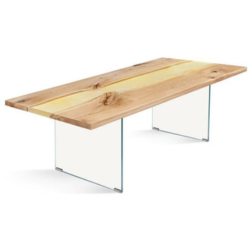 BANUR-GL Solid Wood Dining Table
