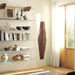 Nuvola Glass Bookcase by Cattelan Italia - $1,350.00 - Living Room Furniture