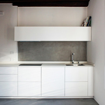 Cucina laccata bianca
