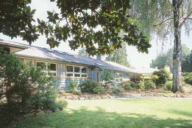 Inspiration for a contemporary exterior home remodel in Portland