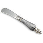 Julia Knight - Peony Spreader Knife, Set of 4, Platinum - Spread the love! You and your guests will absolutely adore the spreaders in Julia Knight��_s Peony Collection. Just like the Peony, Julia Knight��_s serveware pieces are beautiful, but never high maintenance! Knight��_s romantic Peony Collection is known for its signature scalloped edges that embody the fullness, lushness and rounded bloom of nature��_s ��_Queen of Flowers��_. The Peony has been cherished for centuries and is known worldwide for symbolizing prosperity, honor, good fortune & a happy marriage! The remarkable colors and shimmering enamels featured in this bloom inspired collection will invigorate any tabletop. Perfect for a schmear on your morning bagel with coffee or to use for brie and baguette at your upcoming cocktail party.