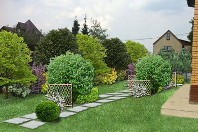 2D визуализация частного сада