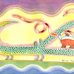 Woe is Me - Original Watercolor - Drawings And Illustrations