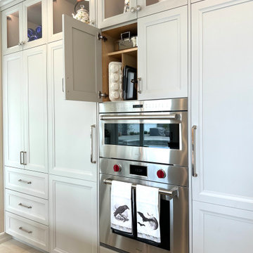 Serene Carmel Valley kitchen, designed for family living