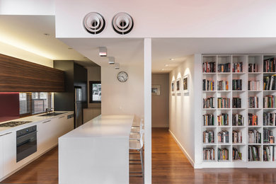 Contemporary kitchen in Adelaide.