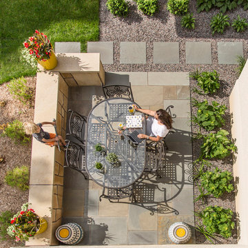 A Stone Patio, An Exterior Room