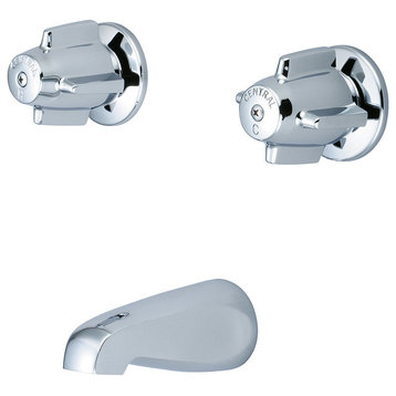 Central Brass Two Handle Tub Set