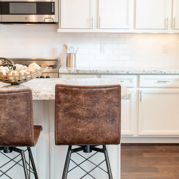 Transitional Townhouse: Kitchen