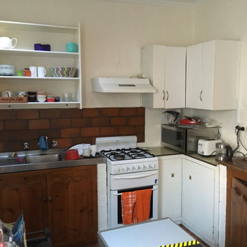 Kitchen Demolition and new installation in an old Adelaide Townhouse
