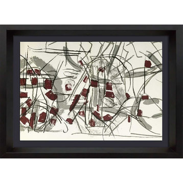 Jean-Paul Riopelle Original Lithograph, Double Lithograph, 1974, Limited Edition