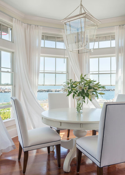 Beach Style Dining Room by Kate Jackson Design