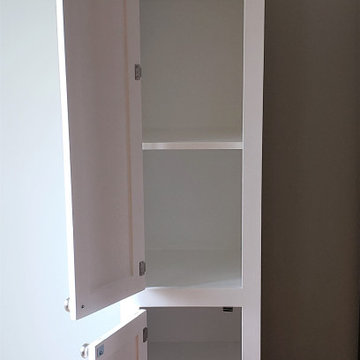 White Tower Linen Cabinet