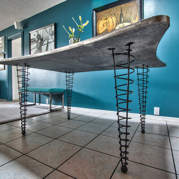 Straight Dining Height Legs, with Wedding Photo, Bernard Buffet and Antlers
